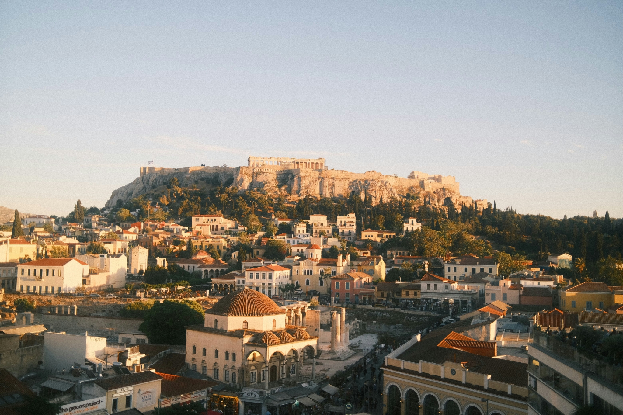 Athènes panorama